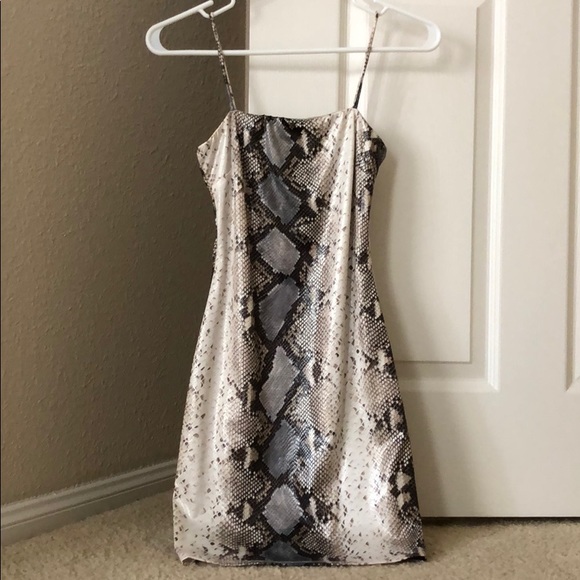Snakeskin party dress - Picture 1 of 4